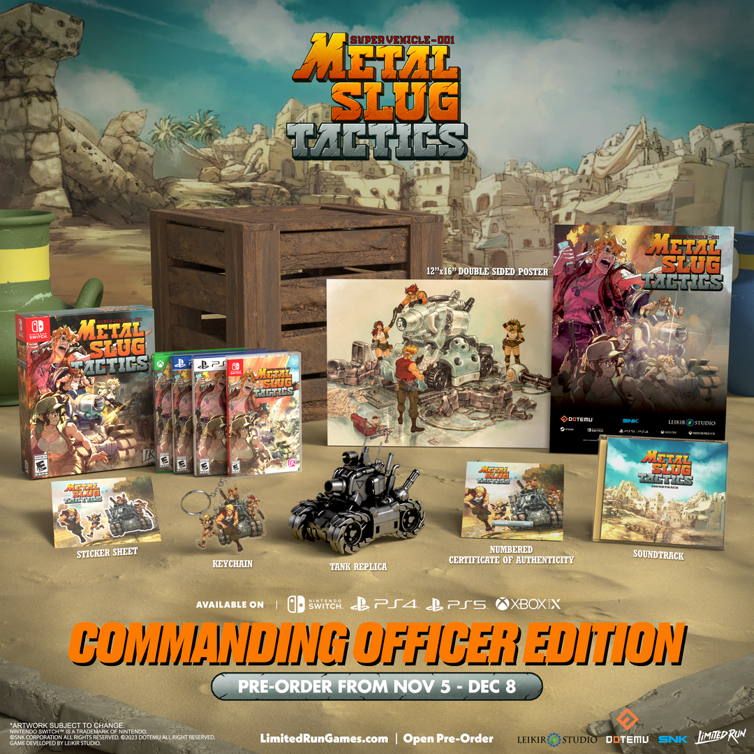 Metal Slug Tactics Commanding Officer Edition (Switch, PS5, PS4