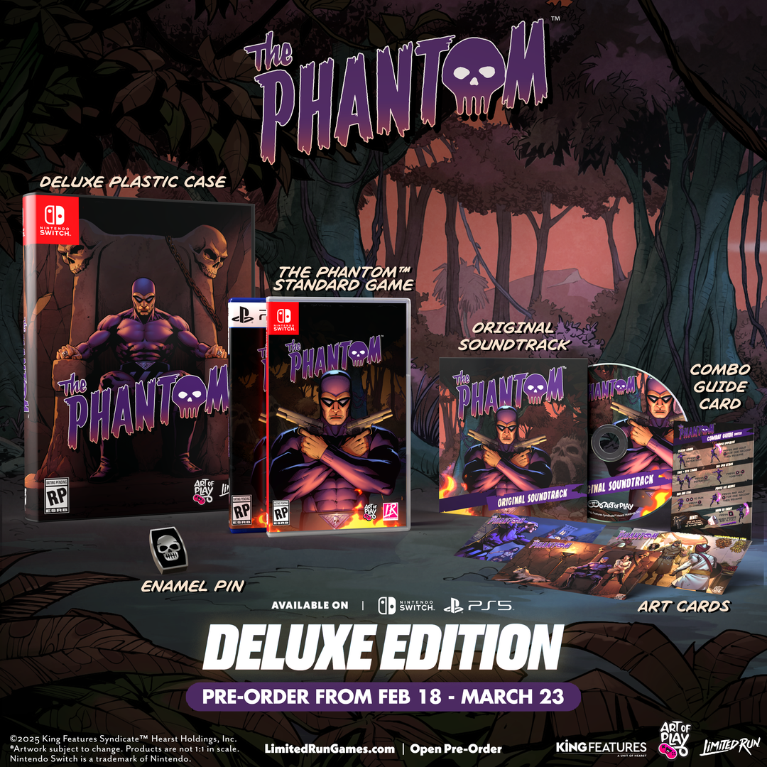 The Phantom Deluxe Edition (Switch, PS5) – Limited Run Games