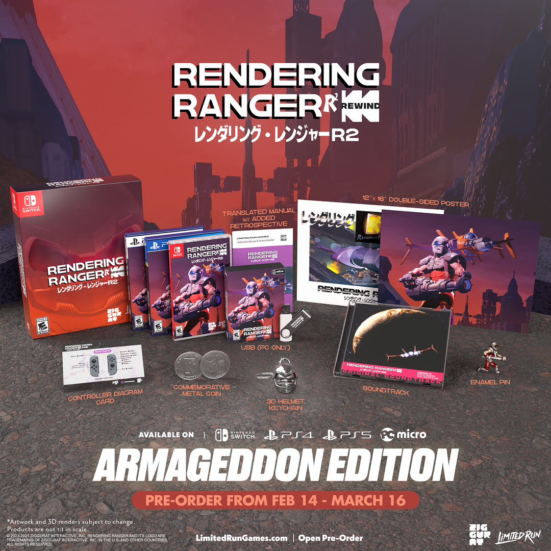Rendering Ranger: R2 [Rewind] Armageddon Edition (Switch, PS5, PS4