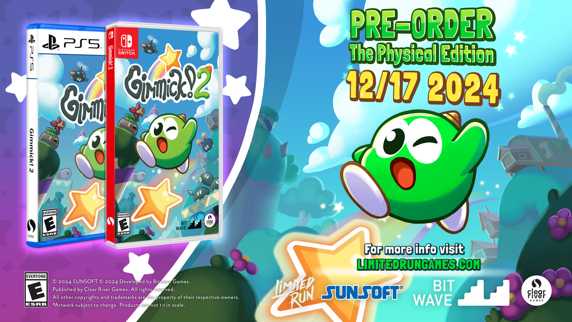 Gimmick! 2 Standard Edition (Switch, PS5) – Limited Run Games