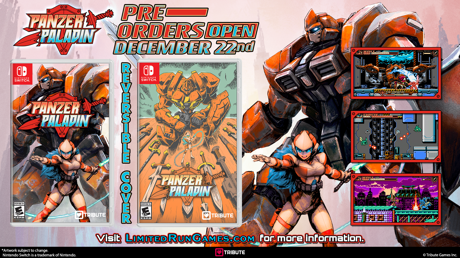 Panzer Paladin (Switch) – Limited Run Games