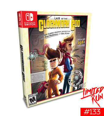 Switch Limited Run #133: Lair of the Clockwork God – Limited Run Games