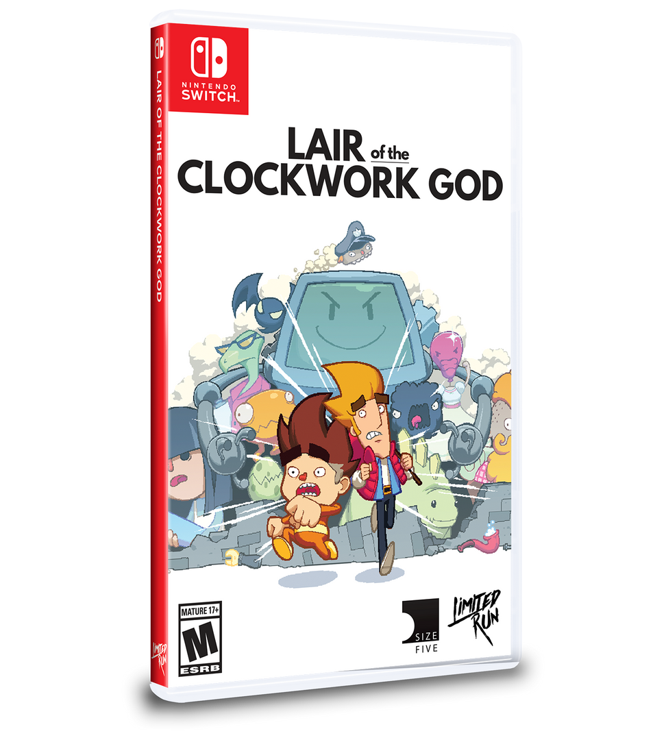 Switch Limited Run #133: Lair of the Clockwork God – Limited Run Games