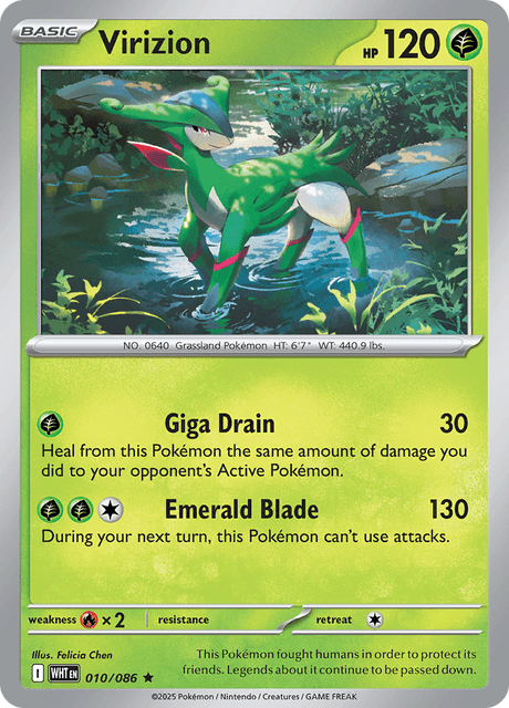 Virizion - White Flare (WHT) #10 – Limitless