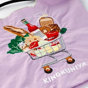 6050円刺繍バッグが素敵すぎる！」紀ノ国屋×ボールアンドチェーン2色