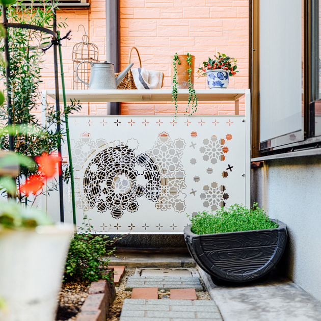 室外機カバー アズレ－ジョ｜Linda - オーダーメイド型オンラインショップ