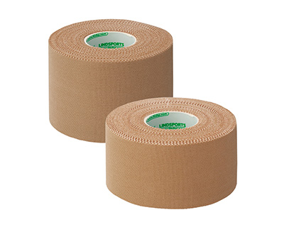 LINDSPORTS | エコノミーホワイト 幅25mm 12本 | 非伸縮テーピング