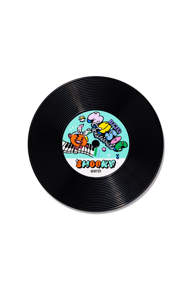 ランダムレコードコースター(MUSIC FESTIVAL) BT21 – LINE FRIENDS