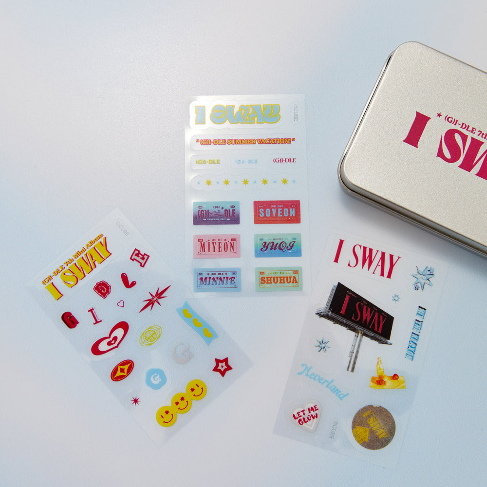 i-dle ティンケースポラロイドセット – LINE FRIENDS SQUARE JAPAN