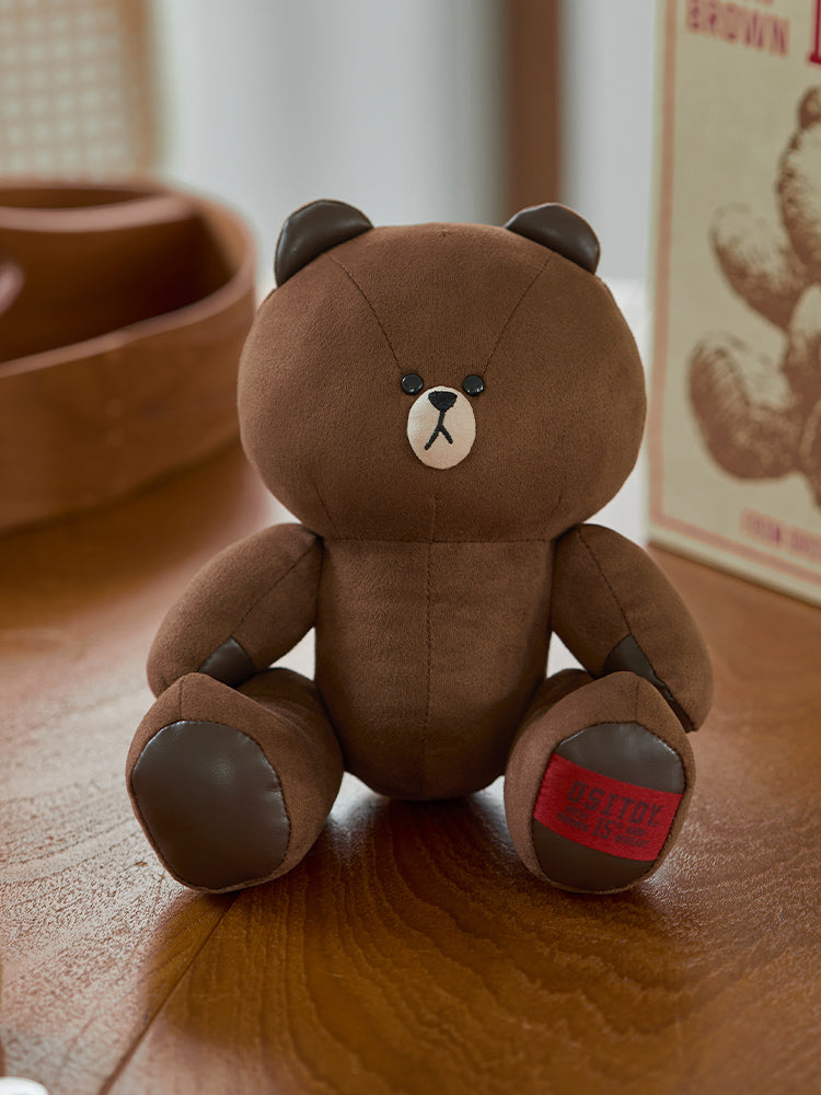 ミディアムぬいぐるみ(OSITOY) ブラウン – LINE FRIENDS SQUARE JAPAN
