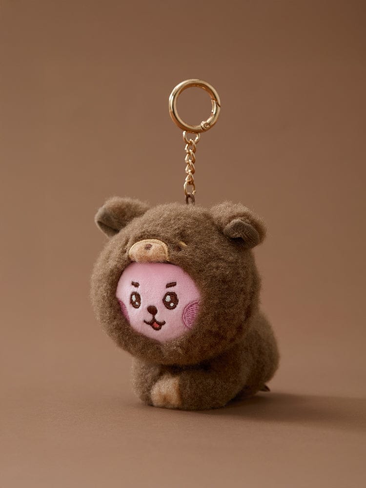 BT21 BABY MORE FLUFFY PLUSH KEYRING – LINE FRIENDS SQUARE