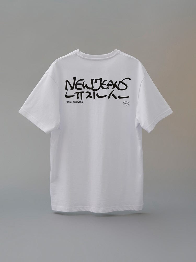NewJeans x Hiroshi Fujiwara COLLER T-SHIRTS VER.2 (WHITE) – LINE