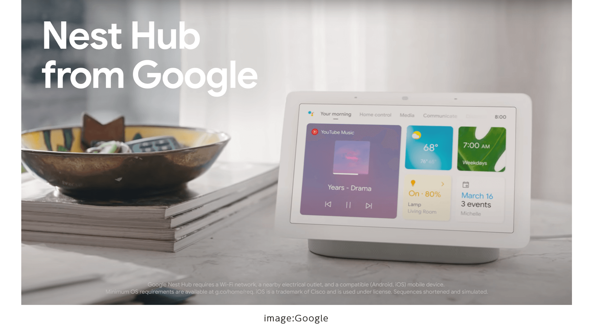 新型スマートスピーカーGoogle Nest hub（第2世代）発表！Soliレーダー