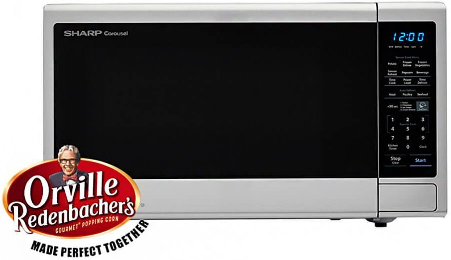 Sharp® Carousel® Black Countertop Microwave Oven