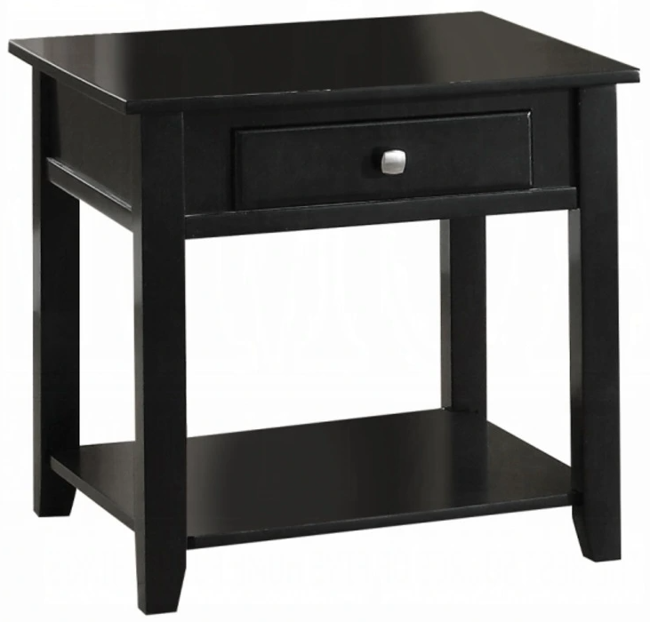 ACME Furniture Malachi Black End Table | My Family Furniture