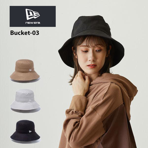 ニューエラ ハット バケット03 広つば バケットハット メンズ
