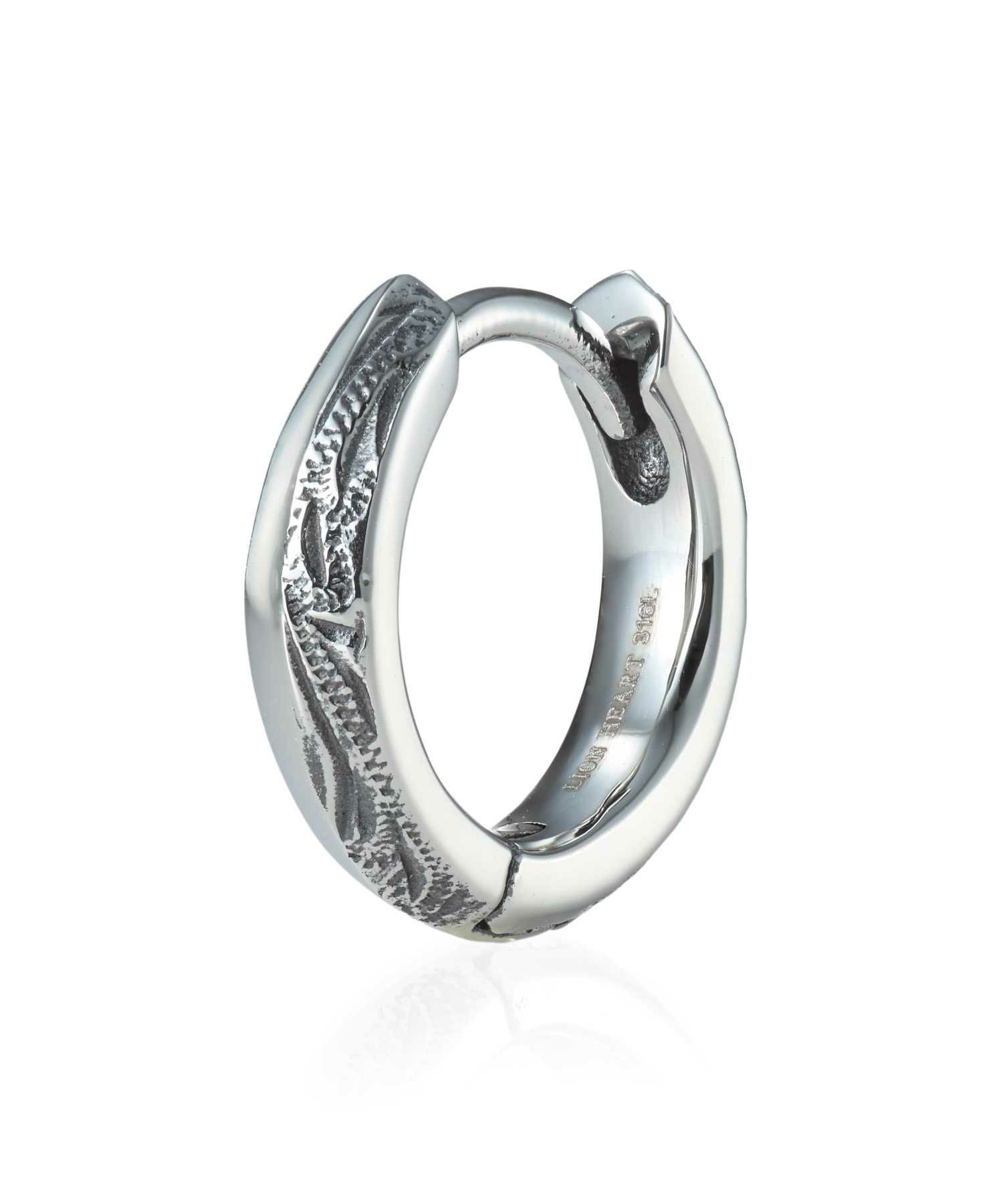 限定展開】“HAWAIIAN”剣椀フープピアス/サージカルステンレス（金属