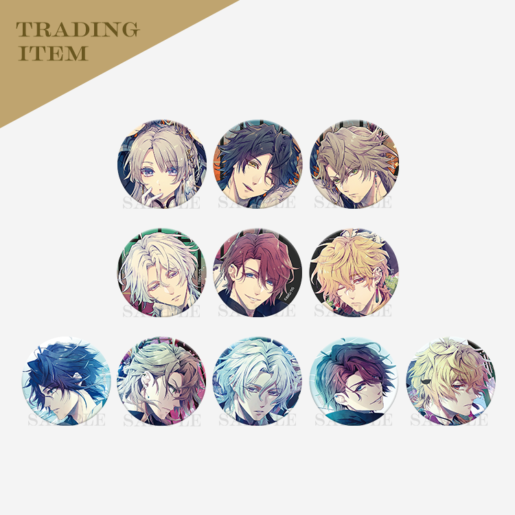 泡沫のユークロニア トレーディング缶バッジ Magazine Collection Ver