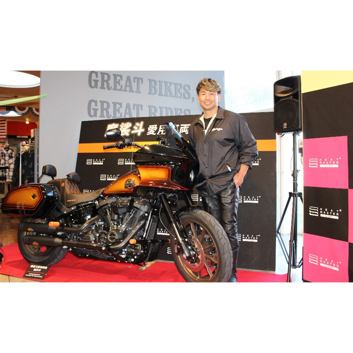 HEAT MASTER×魔裟斗×ハーレーダビッドソンシティ柏イベントレポート