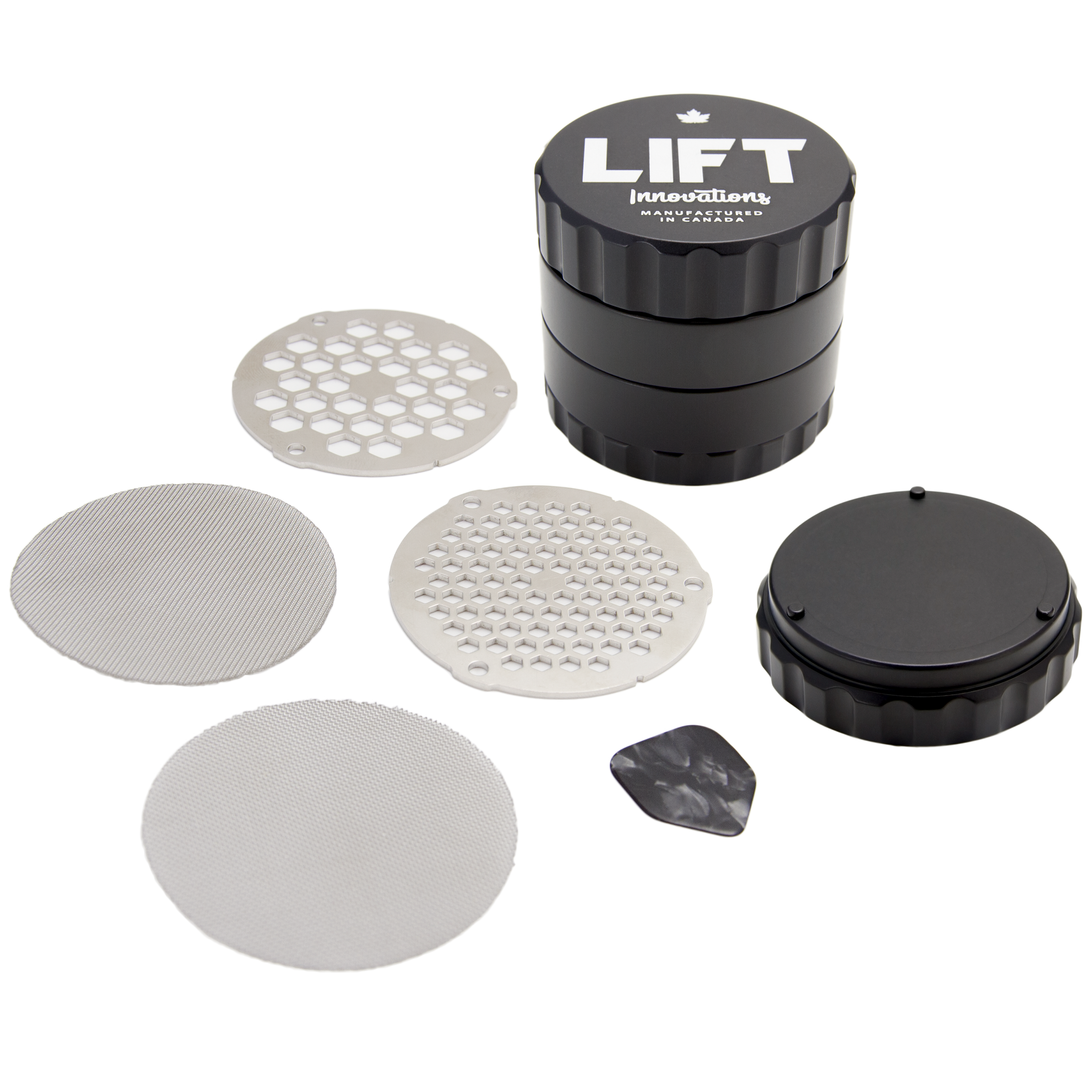 Premium 4 piece grinder w/ all accessories | Lift Innovations