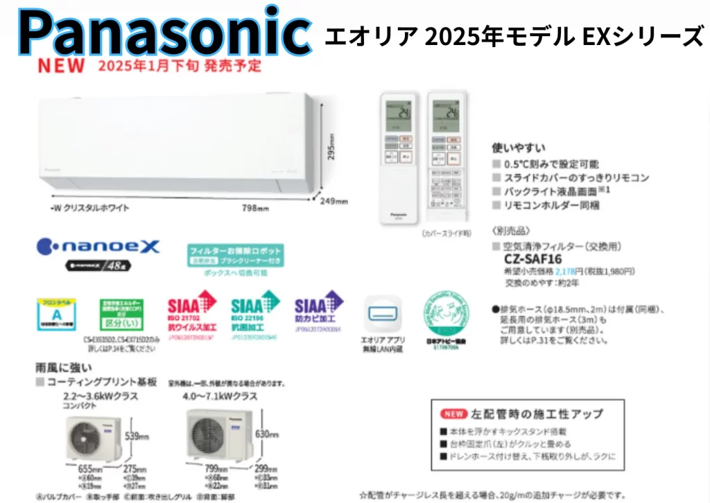 パナソニックのエアコン – ライフサワダ Panasonic shop – あなたの