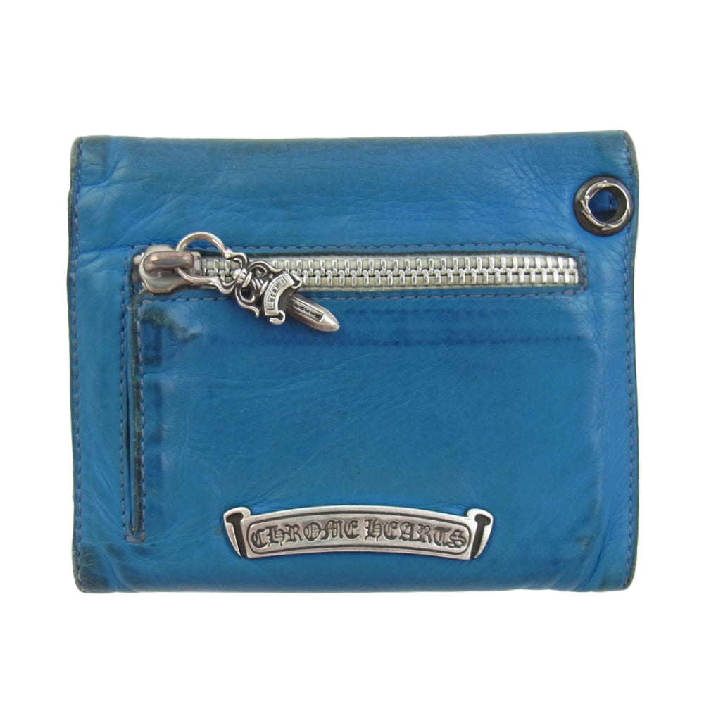 クロムハーツCHクロス スエードレザーポーチ ブルー 楽天市場】CHROME