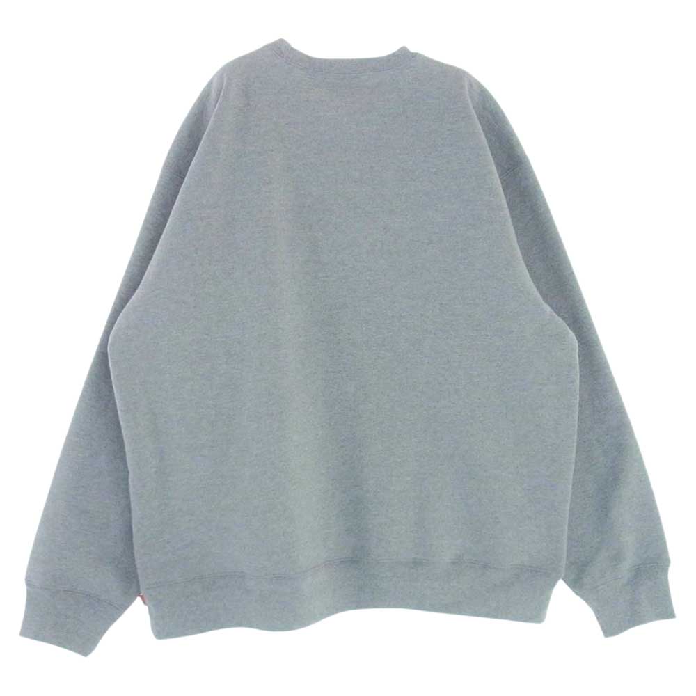 Supreme シュプリーム 22AW Box Logo Crewneck Heather Grey ボックス