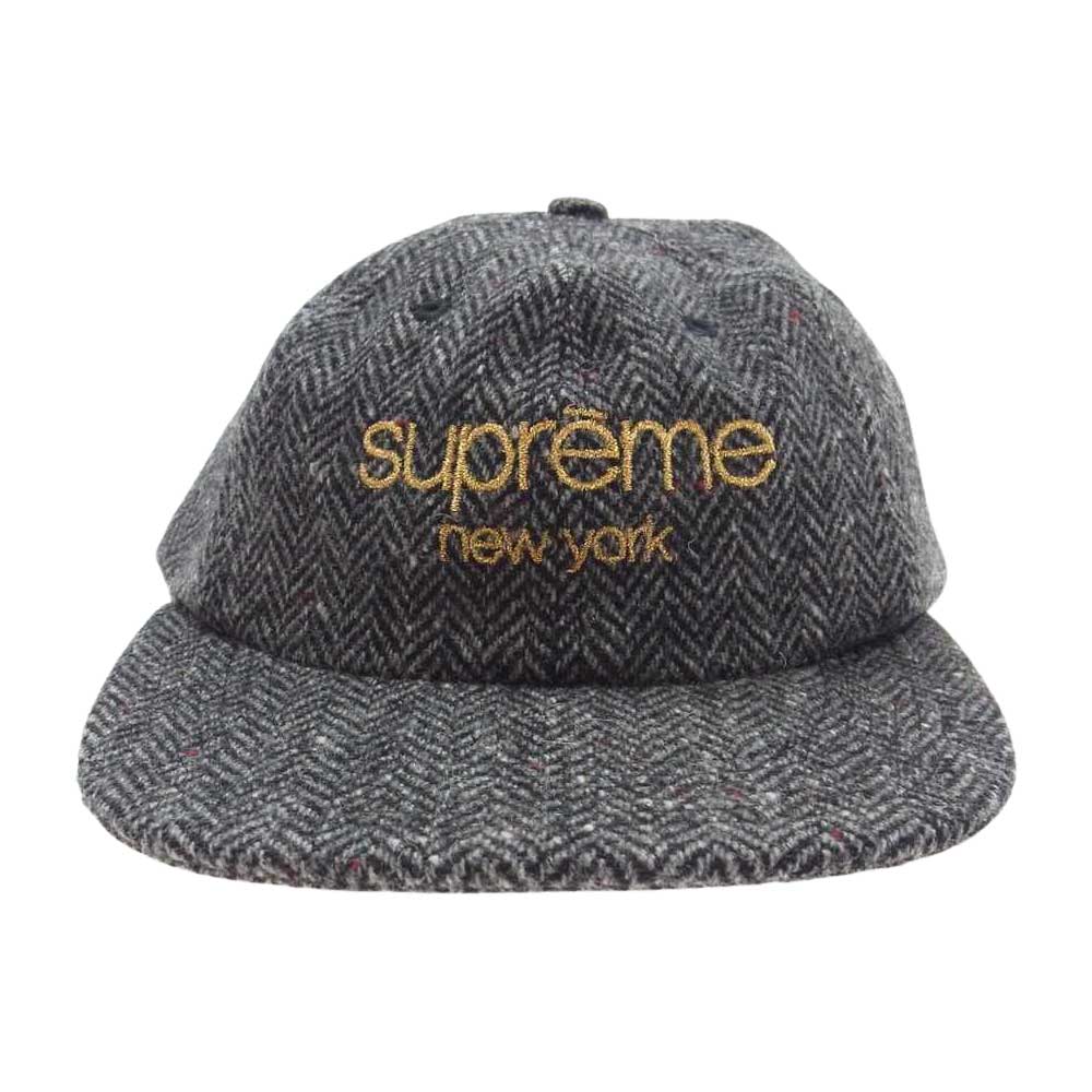 Supreme シュプリーム 16AW Wool Herringbone Classic Logo 6 Panel