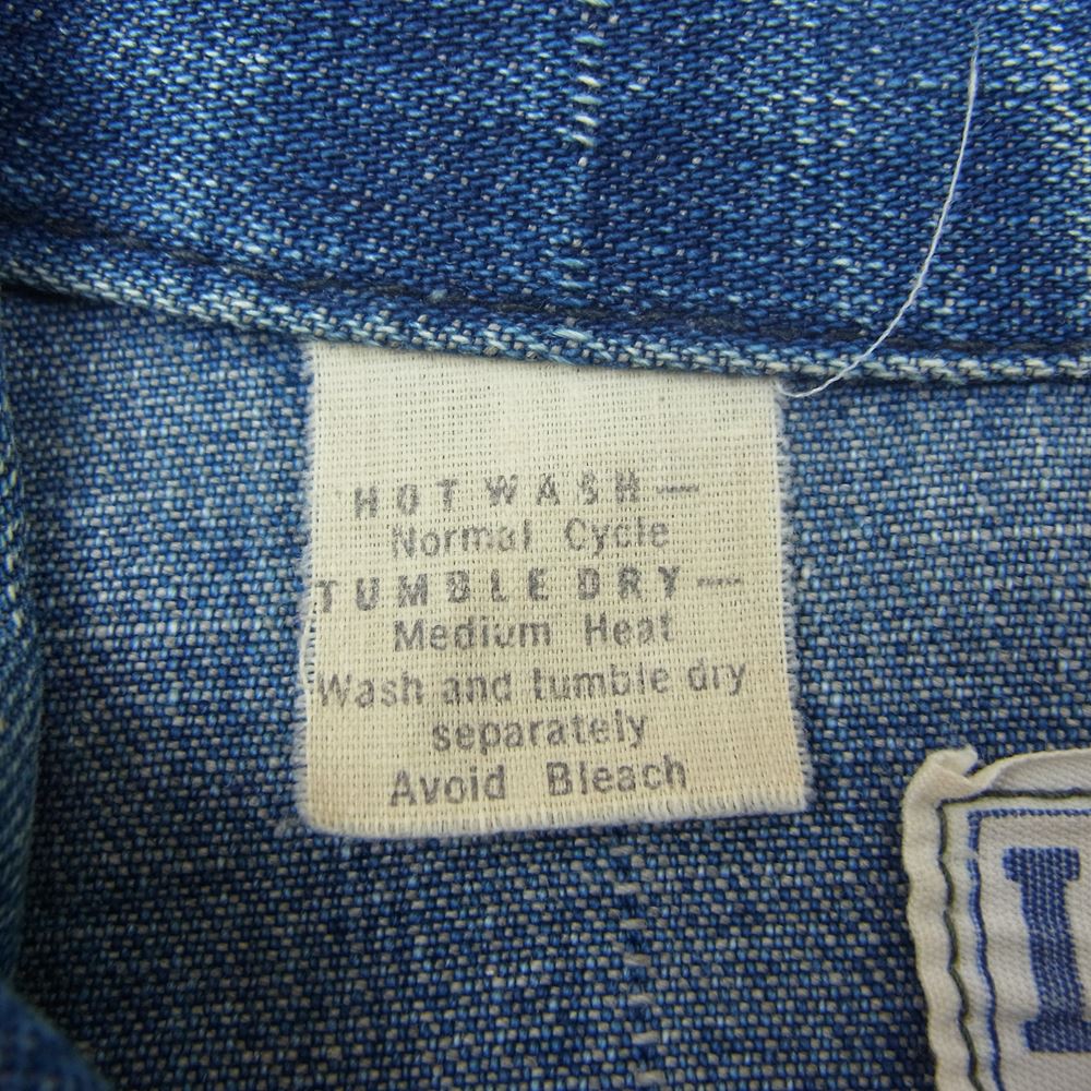 Lee リー 70s USA製 ヴィンテージ 白タグ デニム カバーオール