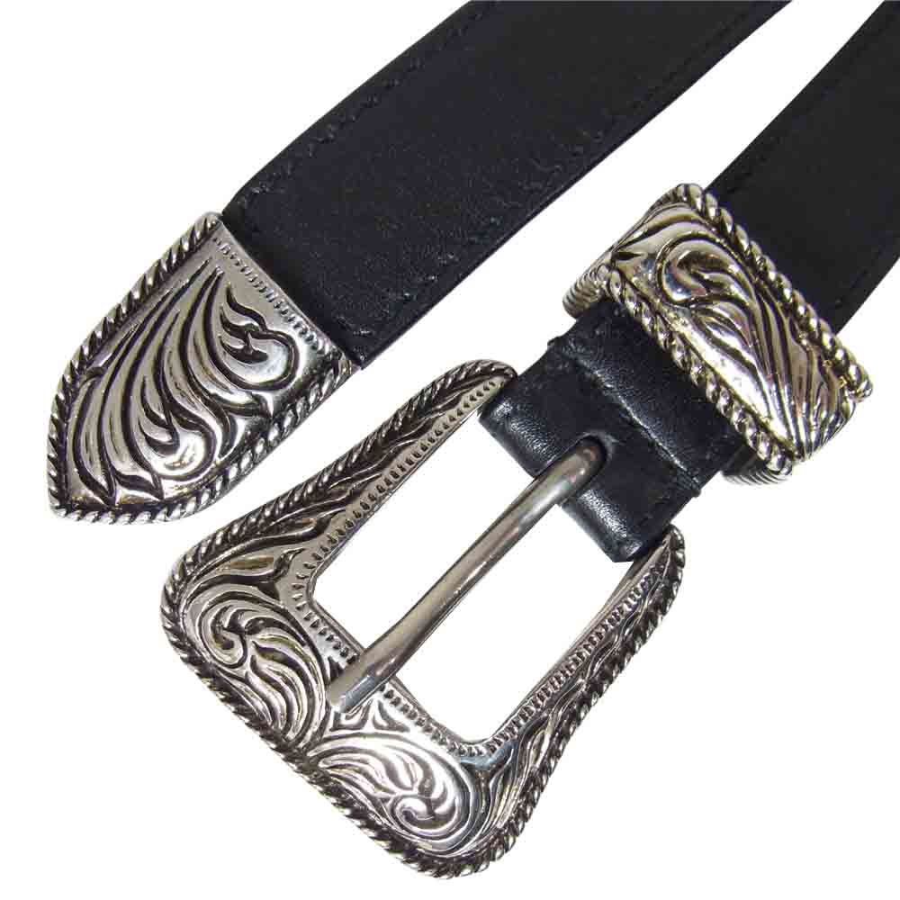 SAINT LAURENT サンローラン 346571 ウエスタン バックル レザー