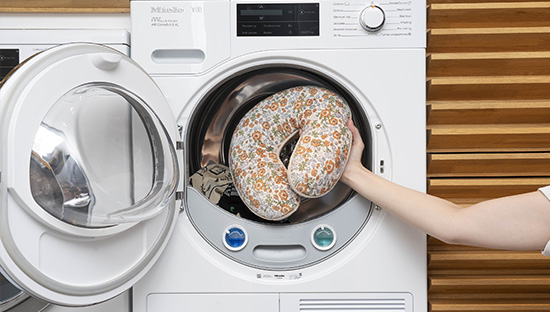 ミーレのドラム式洗濯乾燥機・ヒートポンプ式衣類乾燥機でシワや臭いを
