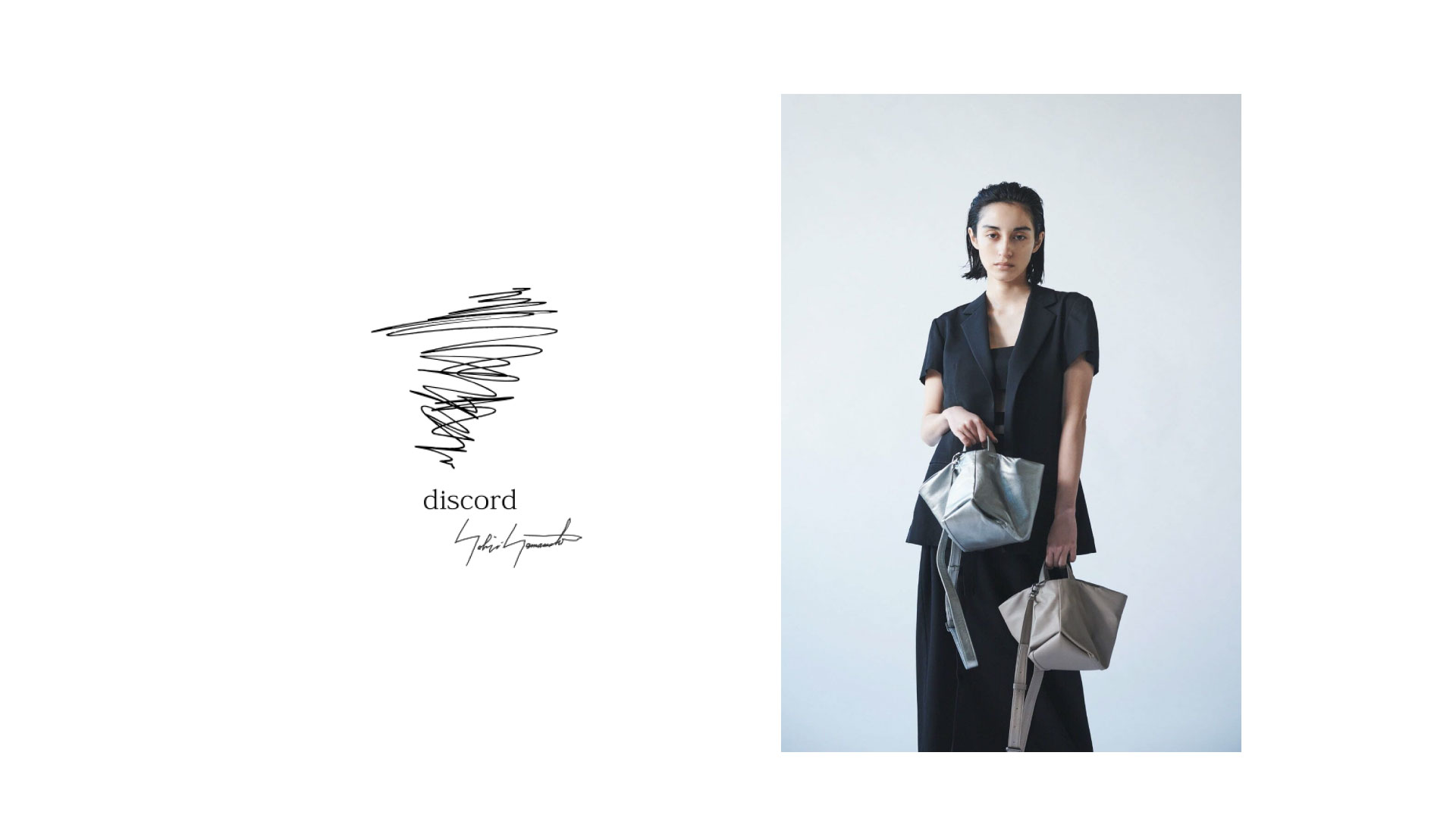 ディスコード ヨウジヤマモト「チューリップ」22SSコレクションにて新