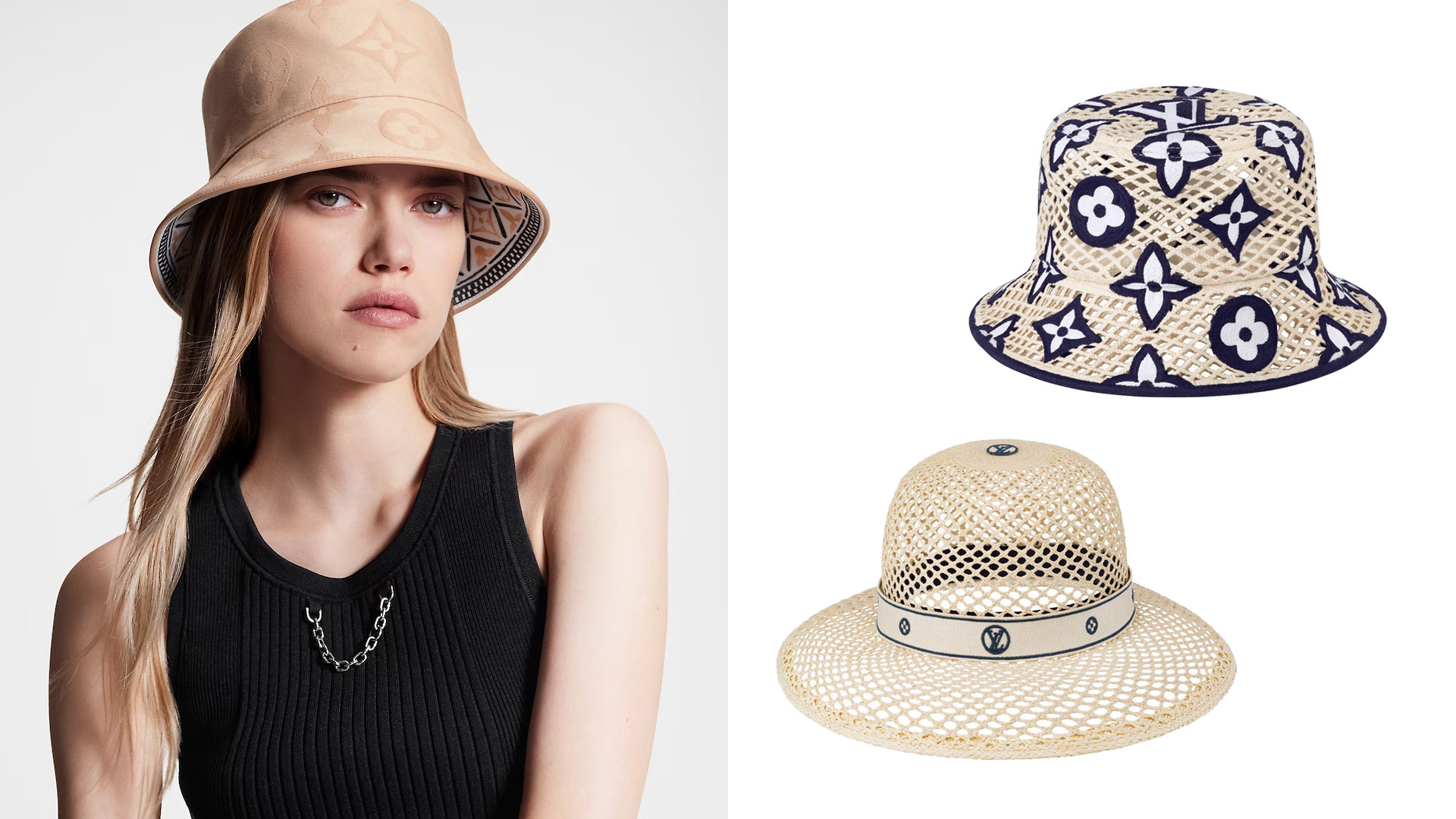 ルイヴィトンの新作バケットハットやヘアアクセサリーをご紹介！買取