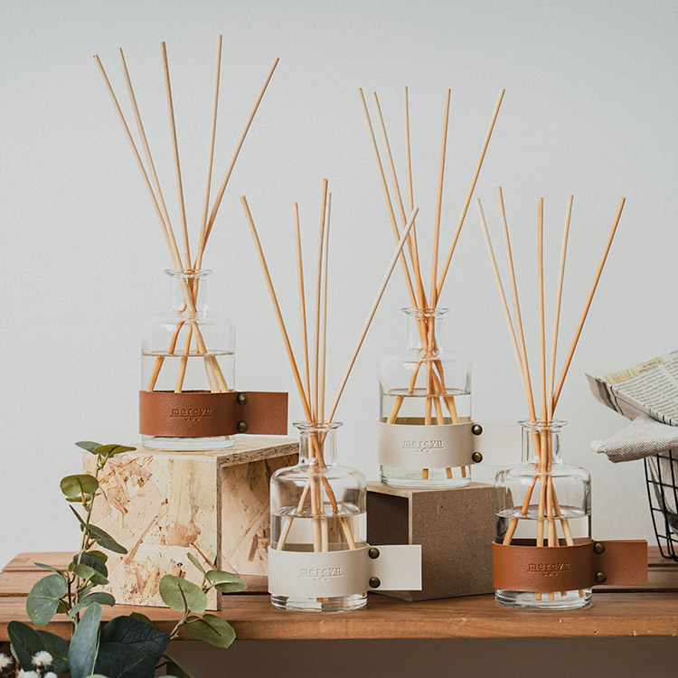 Leather Collection リードディフューザー180ml MRU-124 | mercyu