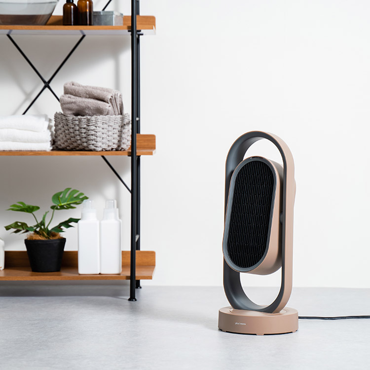 3Dセラミックヒーター &ファン リモコン付 MO-WA005 | plusmore