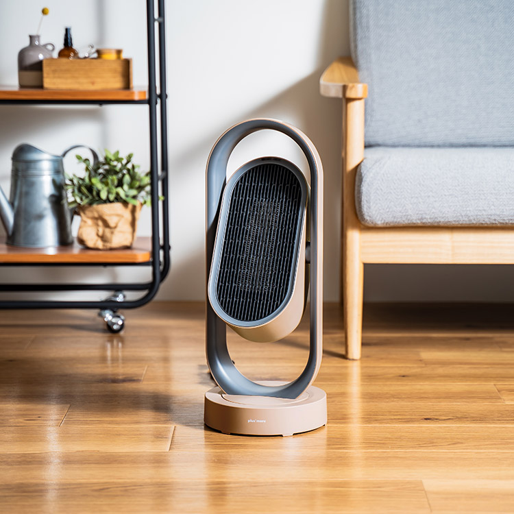 3Dセラミックヒーター &ファン リモコン付 MO-WA005 | plusmore