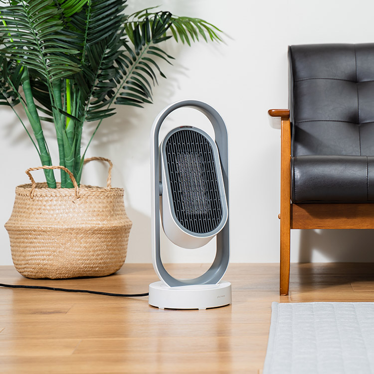 3Dセラミックヒーター &ファン リモコン付 MO-WA005 | plusmore