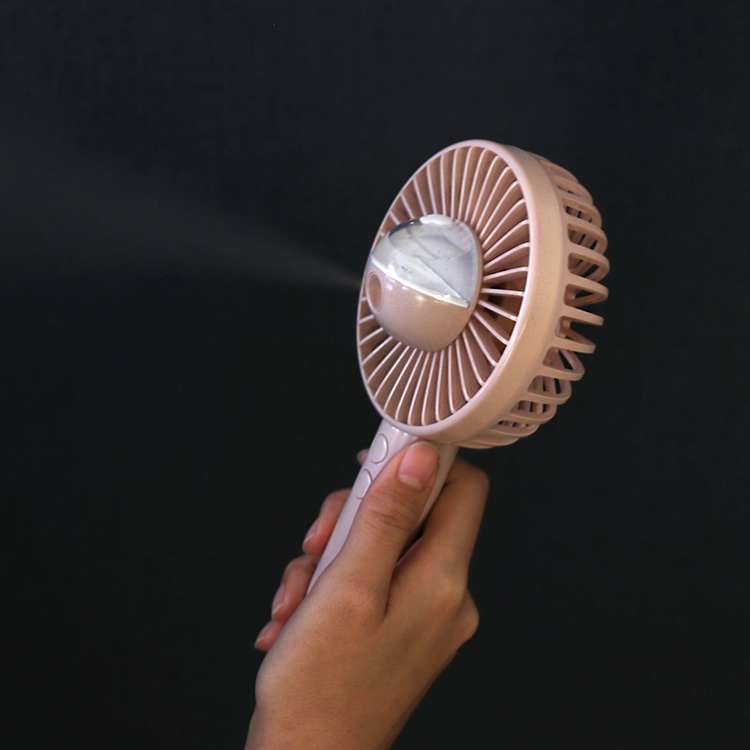 充電式ハンディミストファン ネックストラップ付 MO-F014 | plusmore