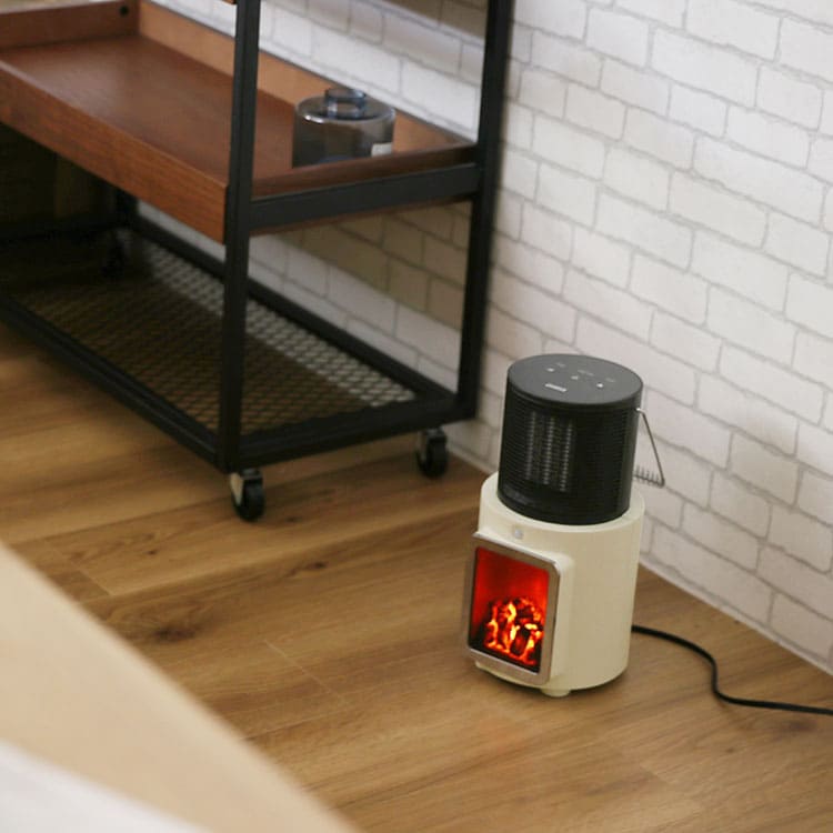 人感センサー付 暖炉ヒーター PR-WA010 | PRISMATE(プリズメイト)