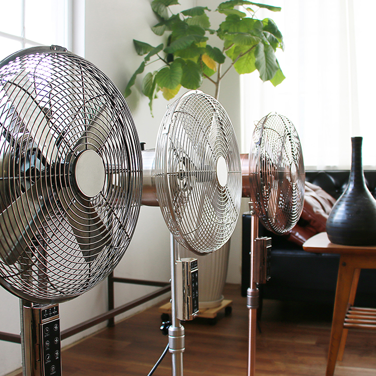 メタルリビングファン 12インチ リモコン付 PR-F004 | PRISMATE