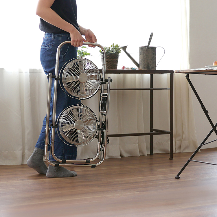 メタルデュアルファン 8インチ リモコン付 PR-F008 | PRISMATE