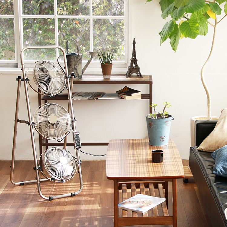 メタルトリプルファン 8インチ リモコン付 PR-F034 | PRISMATE