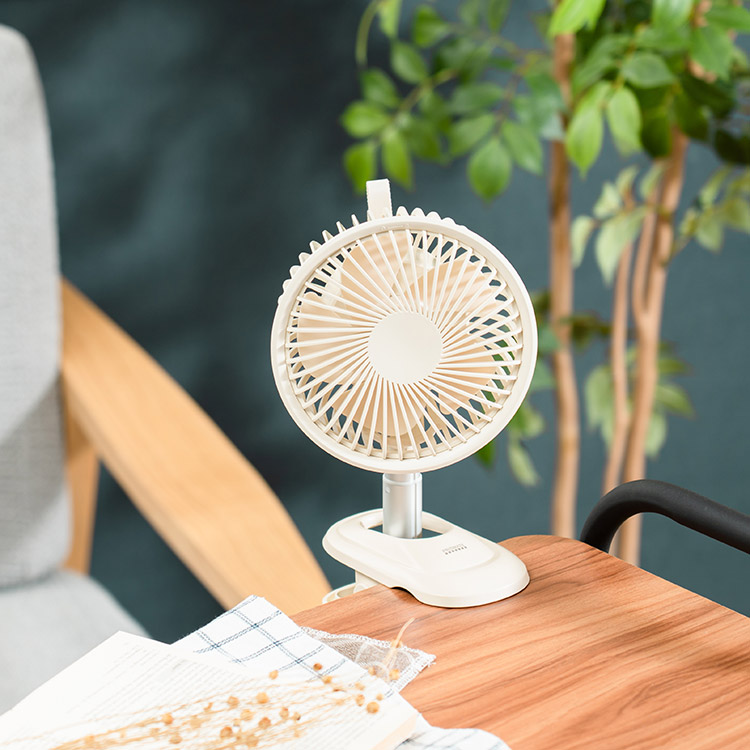 ミニリビングファン クリップタイプ PR-F084 | PRISMATE(プリズメイト)