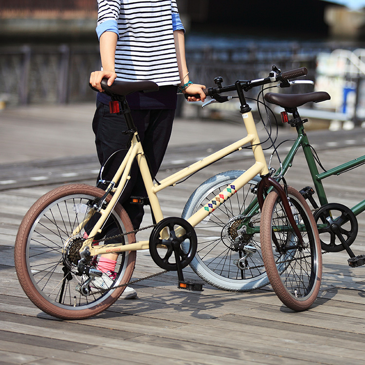 20インチアルミミニベロ 6段変速 Gasse BV-626 | WACHSEN(ヴァクセン)