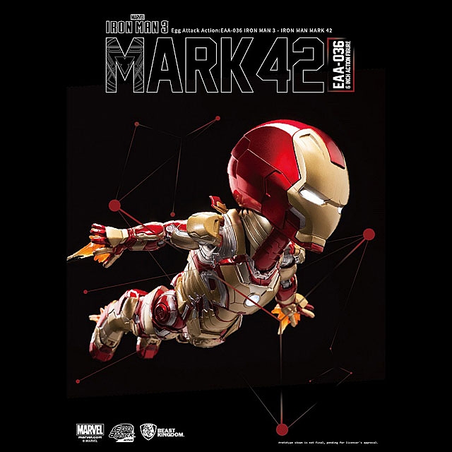 Beast Kingdom Egg Attack Action Marvel Age of Ultron - Iron Man