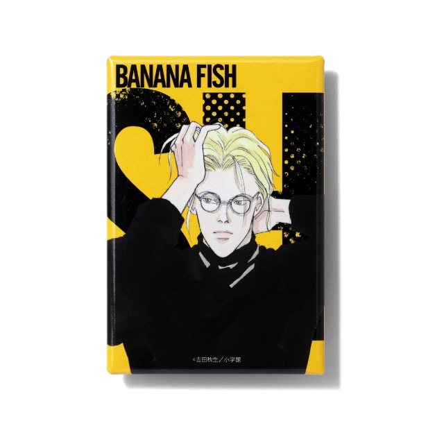 BANANA FISH』 原作ランダムスクエア缶バッジ（全6種） : 月刊flowers