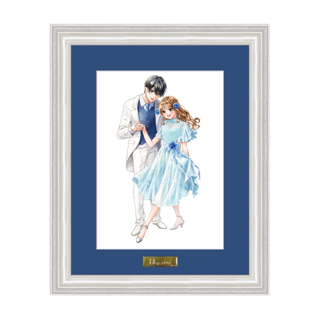 水瀬藍先生直筆サイン入り 画業20周年記念 みなくま展KV複製原画 : Sho