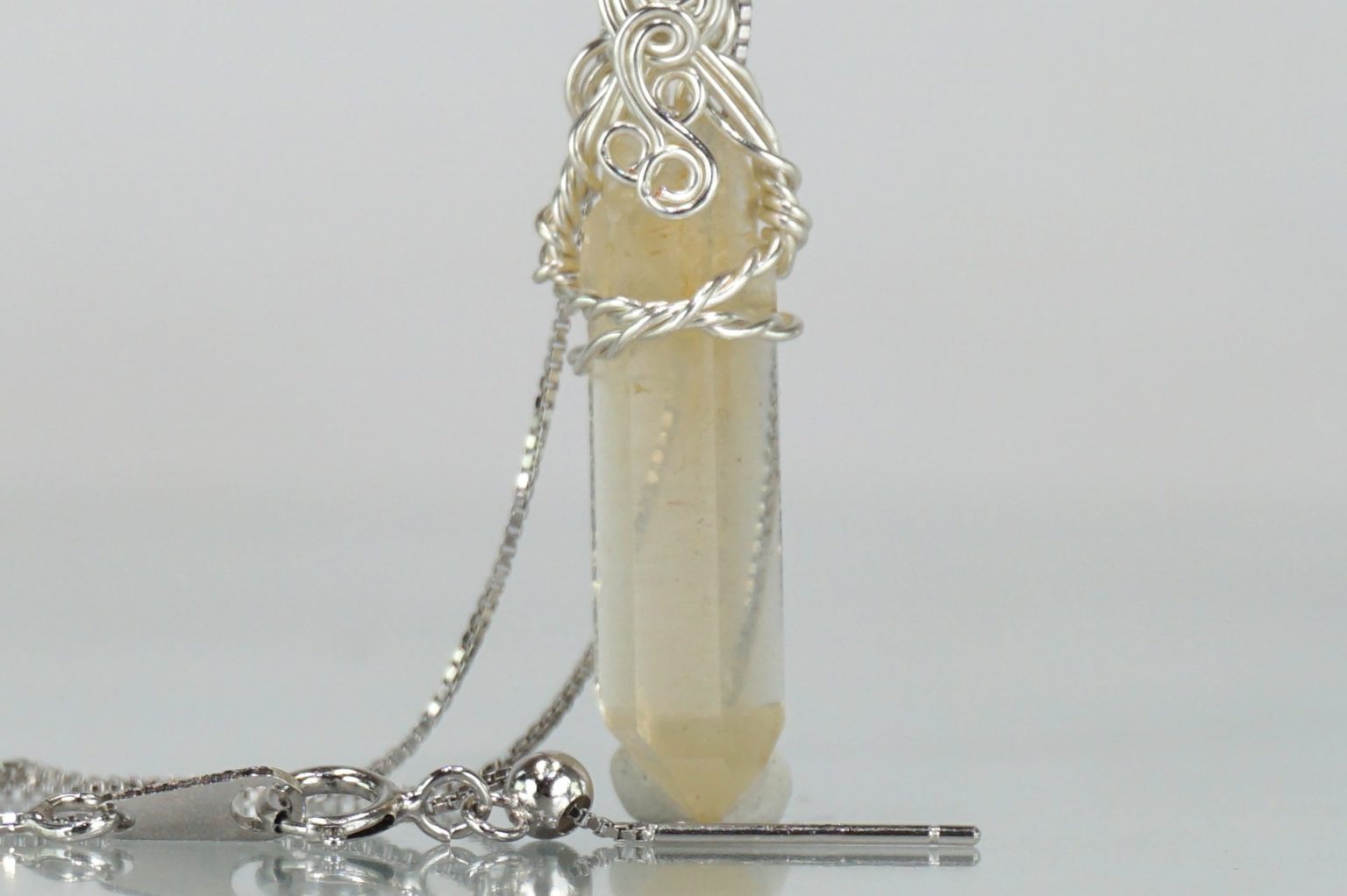 奈良県 天川村産 レモン水晶【希少】 - リアファル