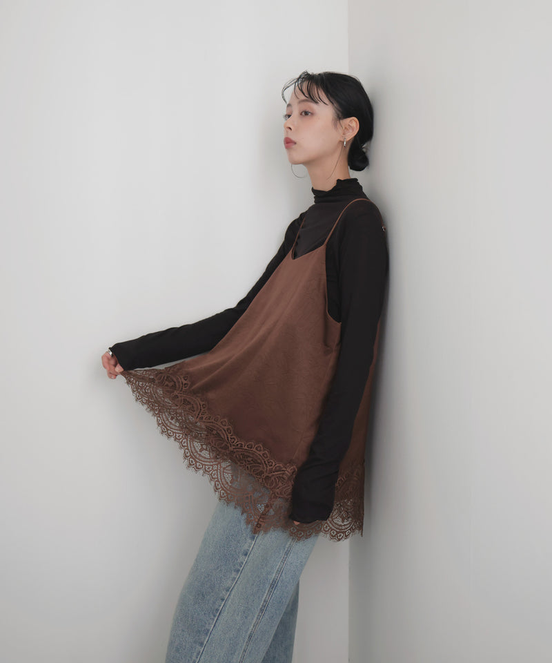 一部予約商品】レースサテンキャミ – LIAN