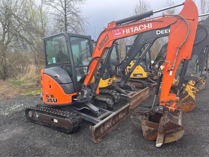 2022 Hitachi ZX35 Mini Excavator - Liberty Equipment